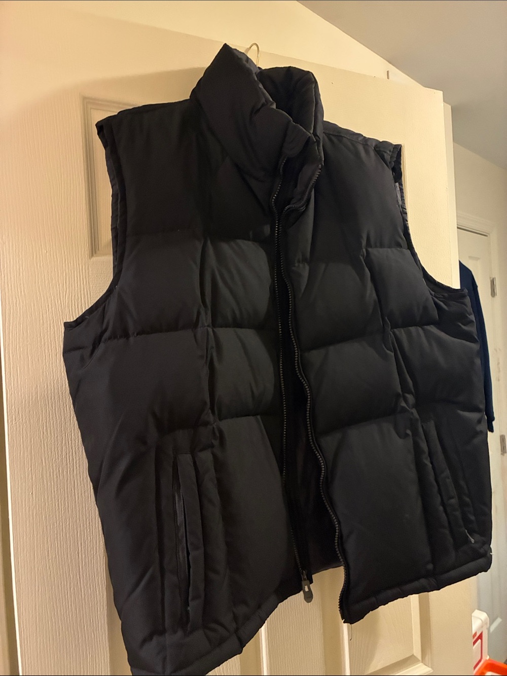 London Fog Men's Black Quilted Puffer Vest